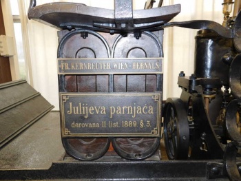 Parna štrcaljka iz 1889.