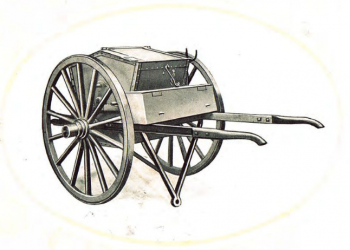 Ručna kolica za prijevoz smeća iz 1925. godine